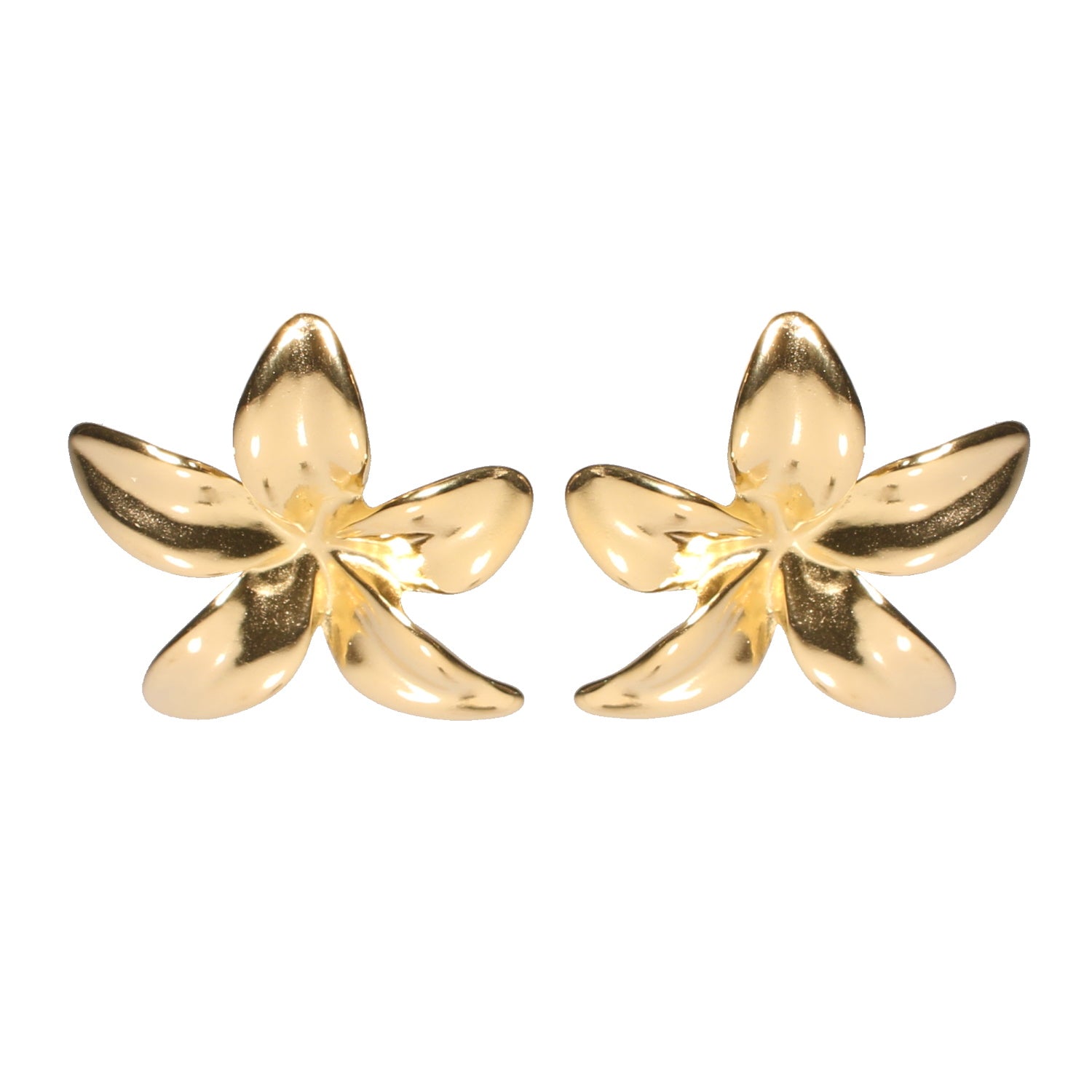 Boucle d'oreille fleur