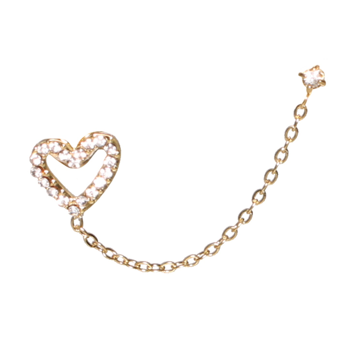 Boucle d'oreille Love